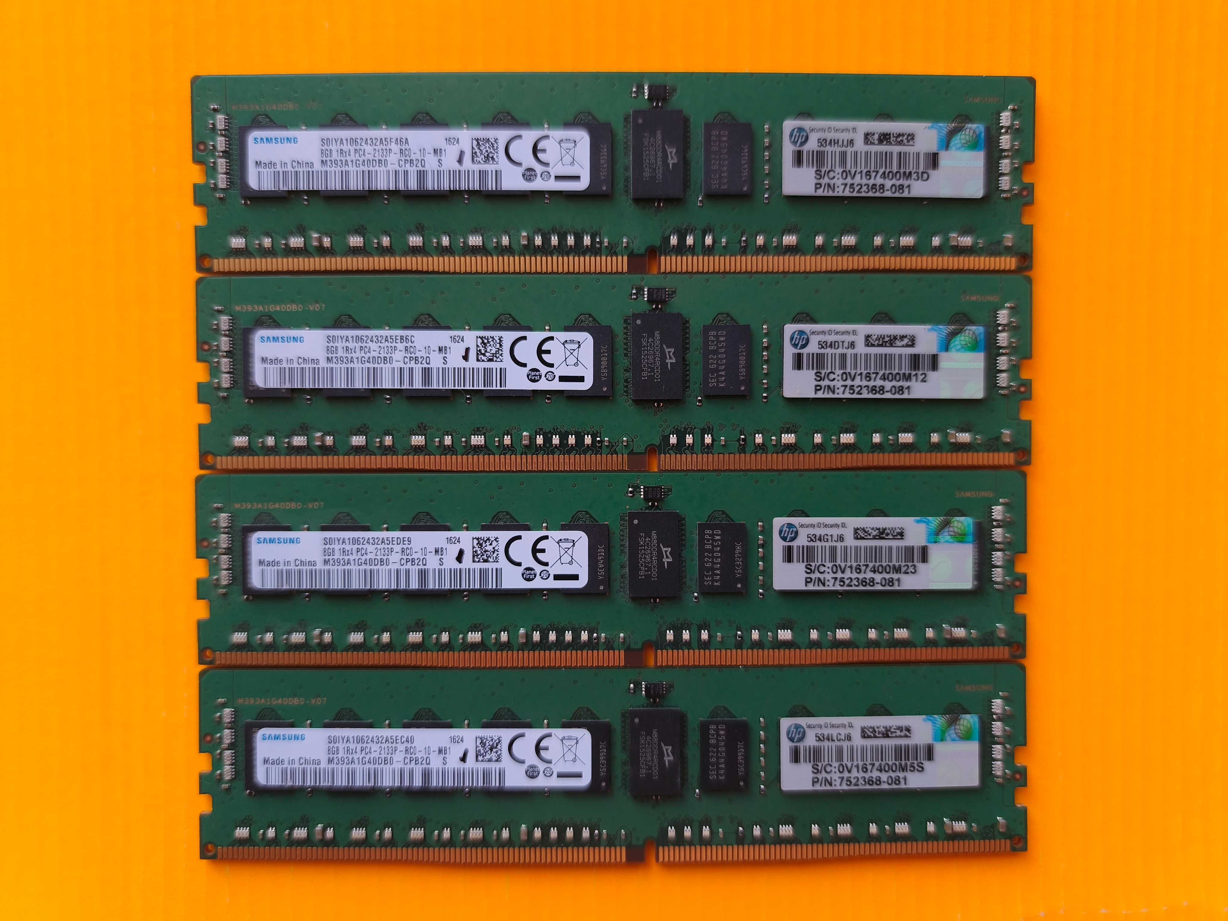Samsung 8GB ECC DDR4 2133 PC4-17000R Reg серверная