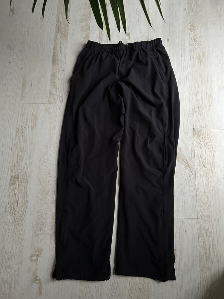 Artengo spodnie dresowe tenisowe r M czarne na siatce