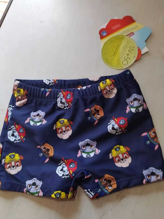 Spodenki kąpielowe, szorty, cool club, smyk,na basen,psi patrol,110