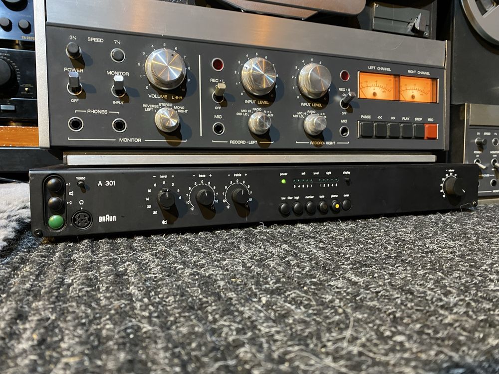 Braun A301 wzmacniacz stereo