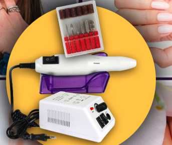 Frezarka Do Paznokci Manicure Pedicure Profesjonalna Mocna 20W Frezy