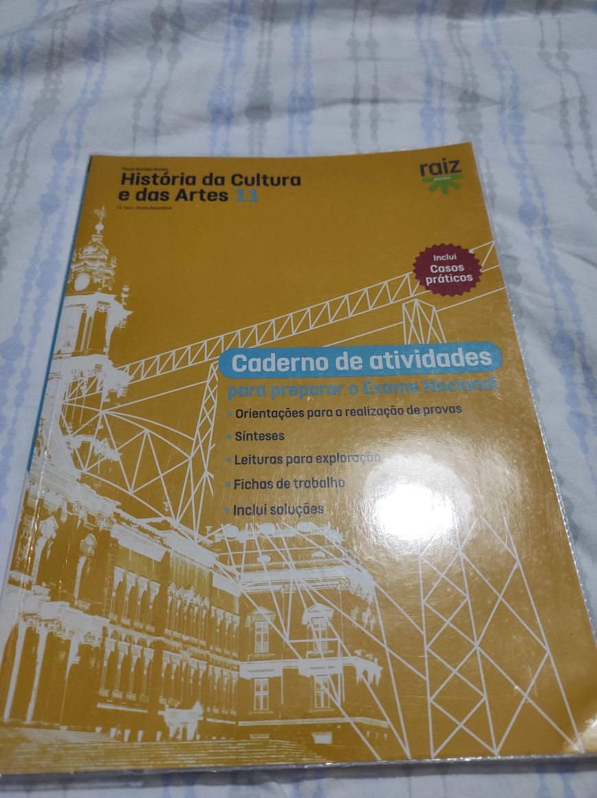 Caderno de atividades da história e cultura das artes do 11 ano