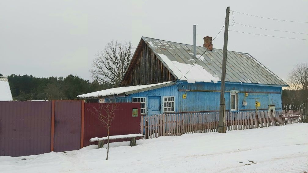 Дом у леса,  с газом, удобствами. Олешня. Голубые озёра.