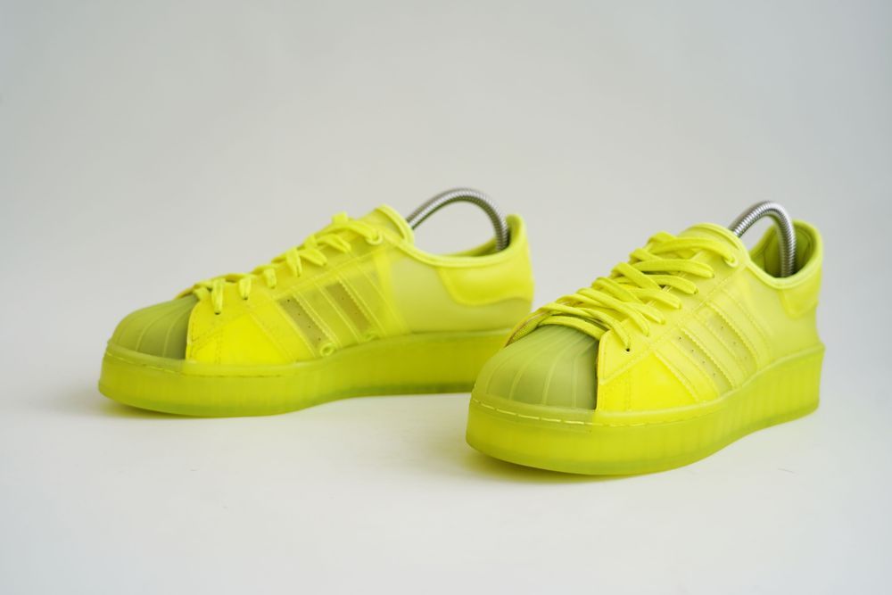 женские кроссовки Adidas Superstar Jelly Yellow форсы размер 38-39