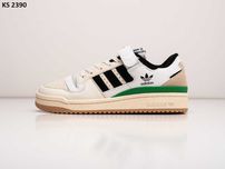 Кросівки Adidas Forum Low 84 White Green. Арт: KS 2390