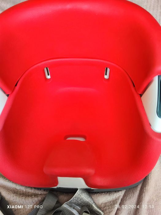 Ingenuity, Krzesełko, Baby Base Poppy Red, 2w1