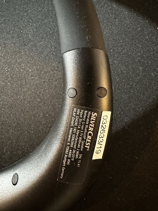 Auriculares de pescoco bluetooh