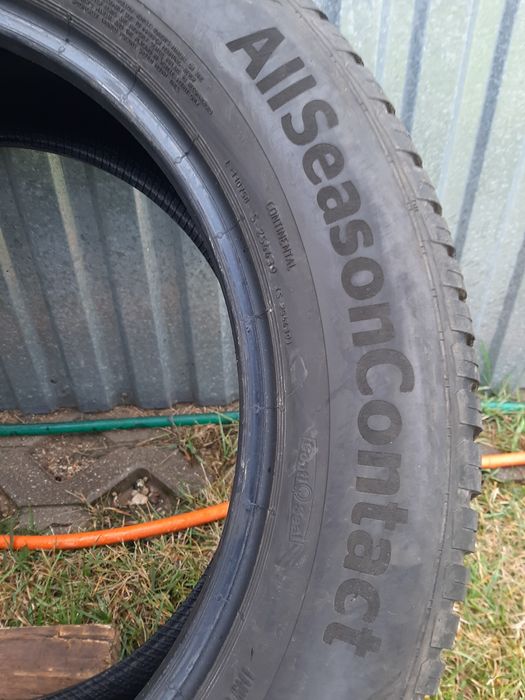 2x Opony całoroczne 235/55R18 Continental AllSeasonContact 6mm 2020r