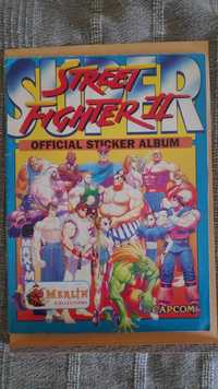 Caderneta de cromos Super Street Fighter