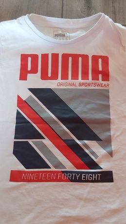 Puma koszulka 128 dla chłopca orginalna