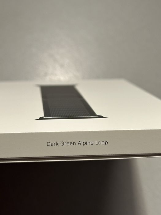 Apple Alpine Loop Dark Green rozm.S. Nowy oryginalny pasek do AWUltra