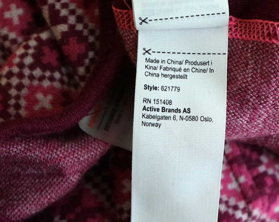 Kari Traa Rose koszulka outdoorowa termiczna 100% merino wool M