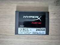 SSD диск 240GB HyperX Fury 3D (SATA3 \ 2.5" \ 500MBs)