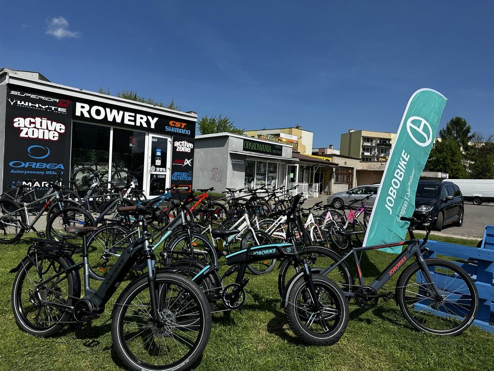 Rower elektryczny Jobobike Lyon- Powystawowy-Stan Idealny-ACTIVE ZONE