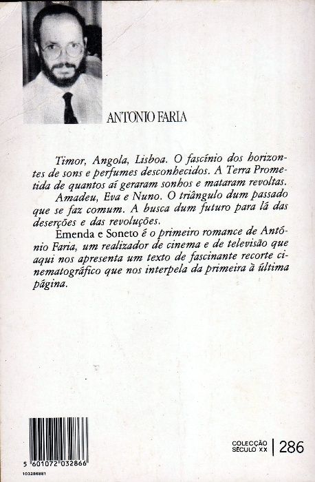 Montra de literatura portuguesa
