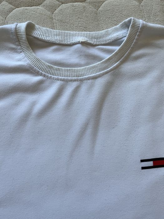 Логслів світшот чоловічий білий спортивний світер кофта роз л 48