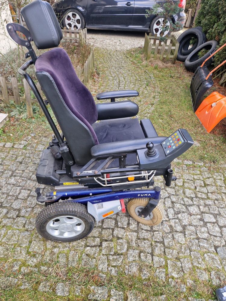 Wózek inwalidzki elektryczny z Winda Puma