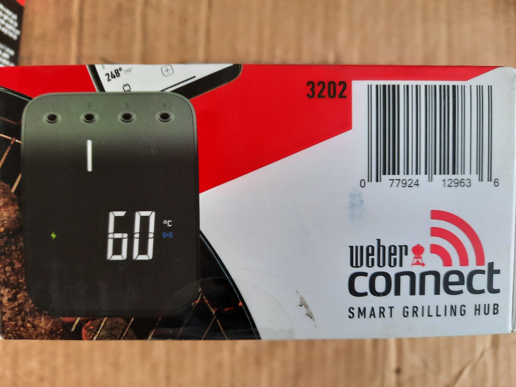 Termometr do grilla Weber