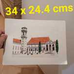 Desenho da universidade de Coimbra