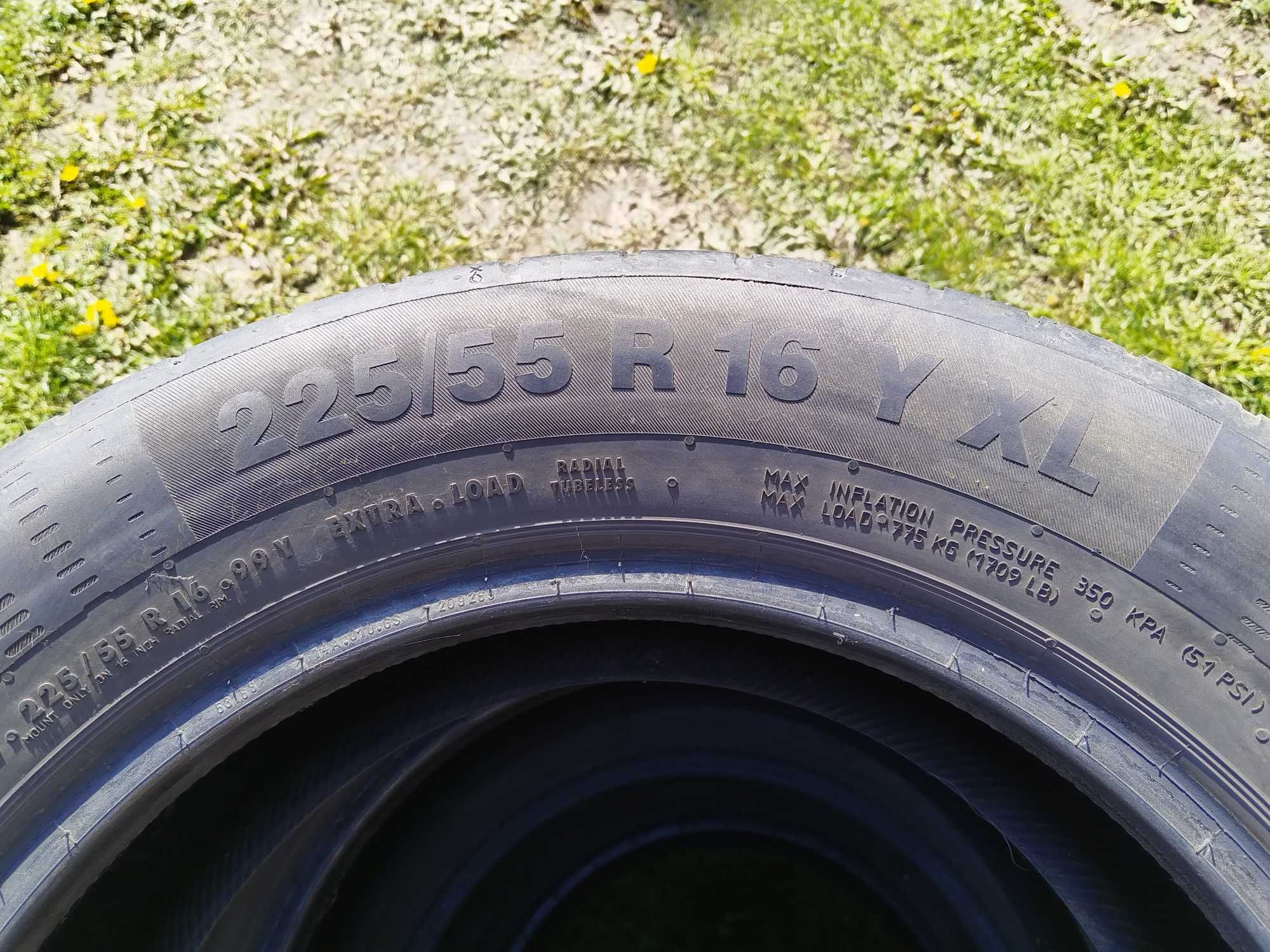 Opony Letnie Continental 225/55R16 4 szt.