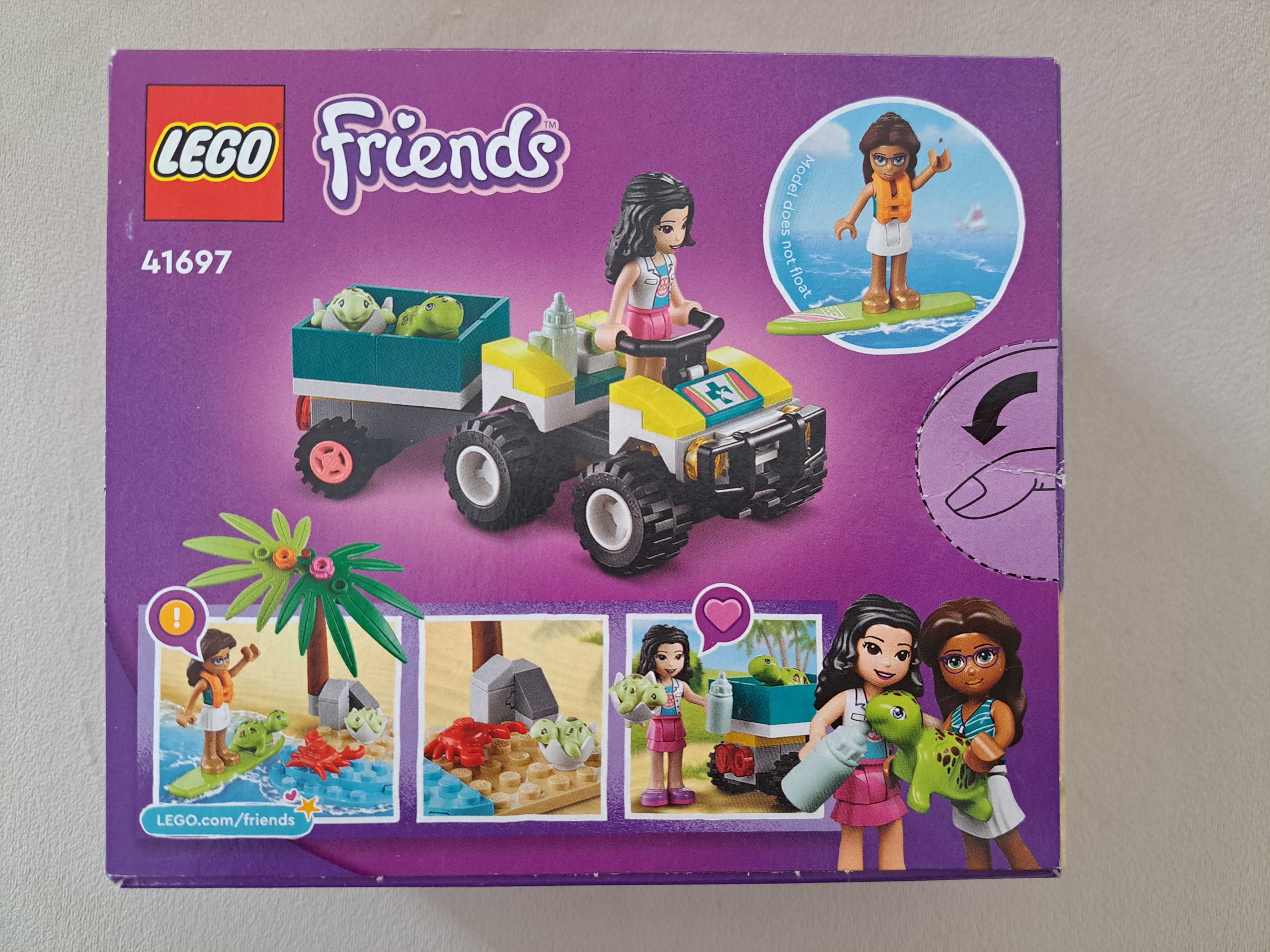 NOWE Lego Friends 41697 + plecak pluszak