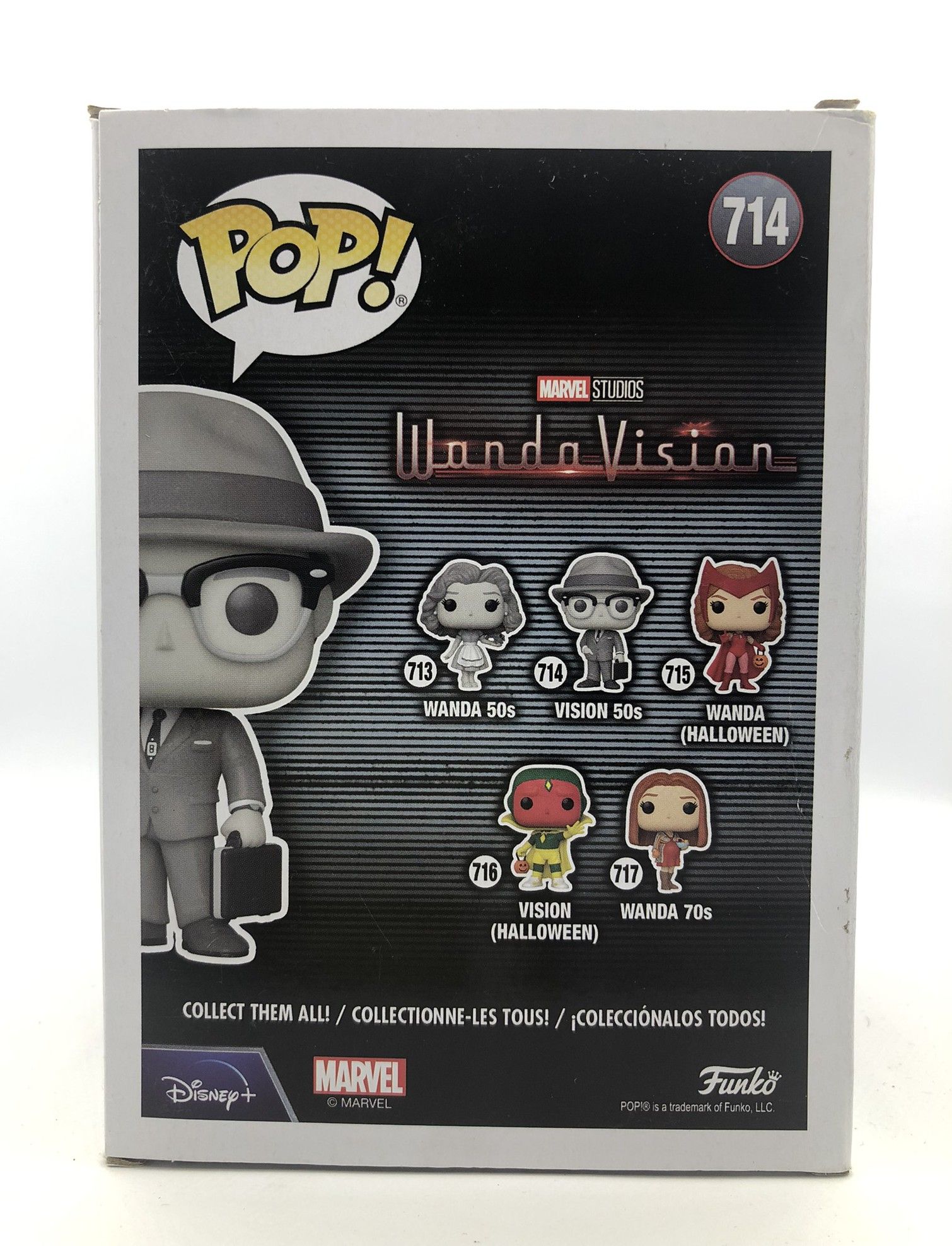 Funko Pop Marvel 714 Vision 50s #7