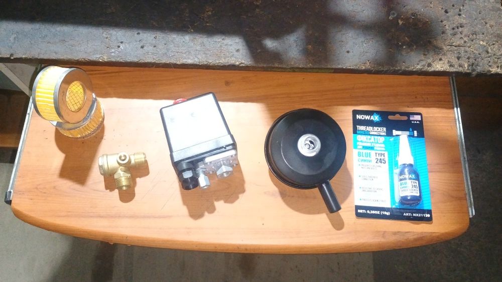 Обратний клапан на компресора