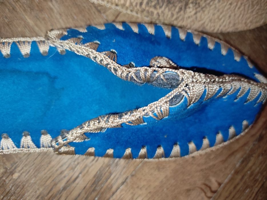 Тапки ручної роботи ( гачком) розмір 38-39