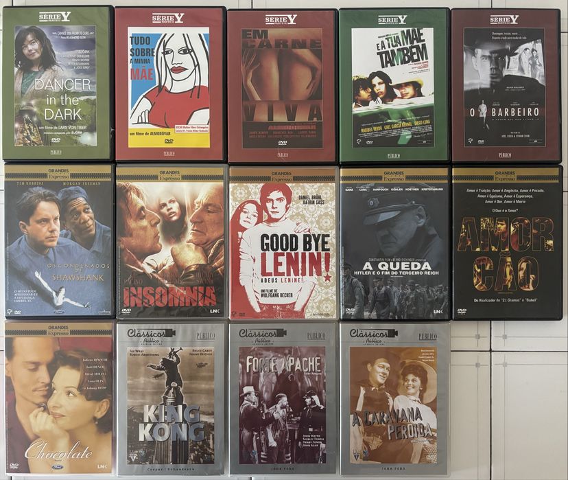 Vários DVDs, Lote 15