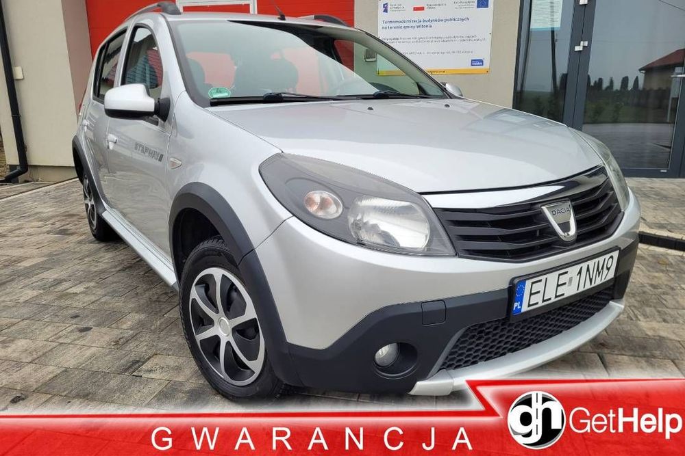 Dacia Sandero Dacia Sandero Stepway 1.6 85KM Bezwypadkowy Niski Przebieg Gwarancja