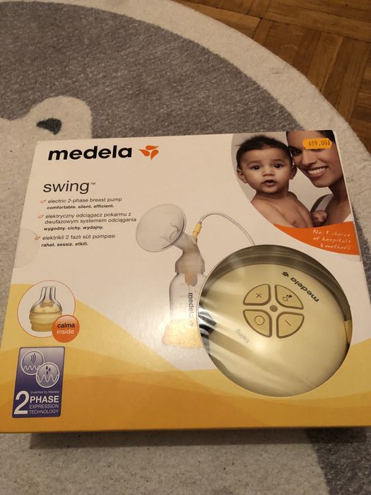 Medela swing laktator elektroniczny +Calma