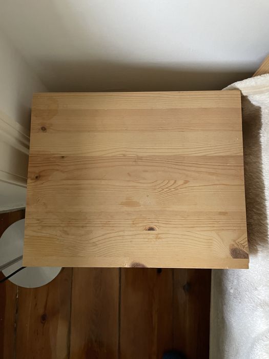 Mesa cabeceira ikea madeira