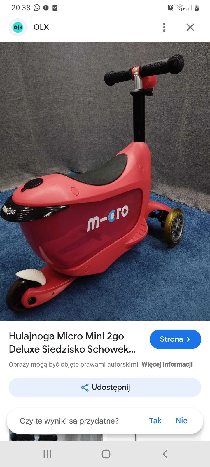 Hulajnoga micro mini 2go