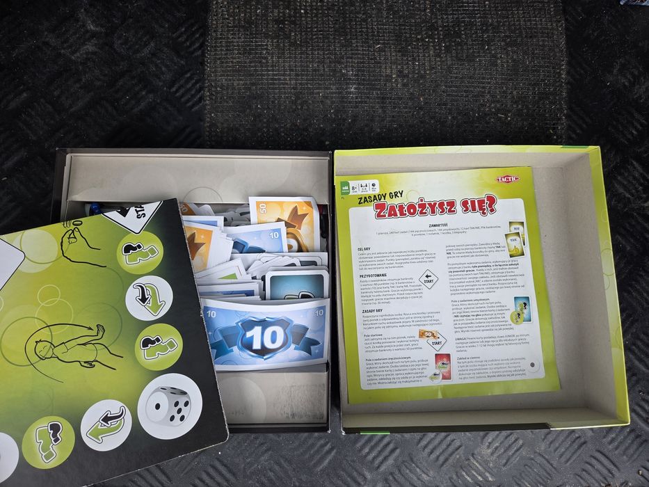 Gra planszowa "Założysz się?"