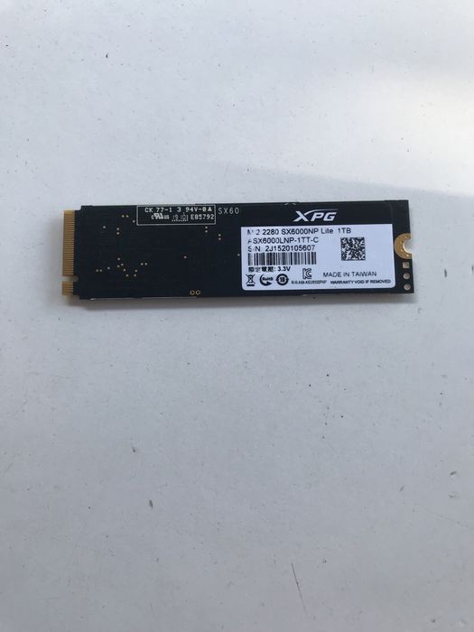 Ssd 1 TB M2 SX6000NP