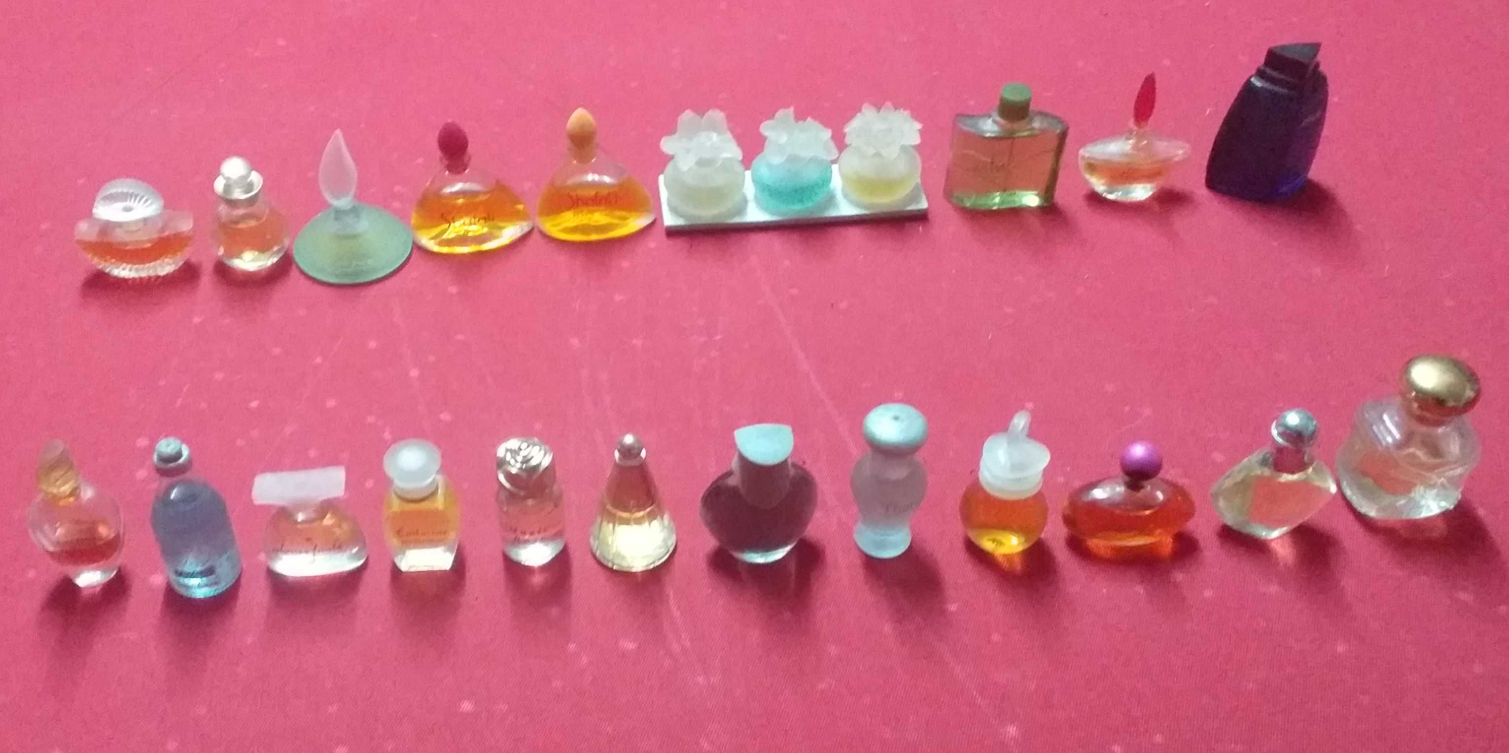 Miniaturas de perfume coleção