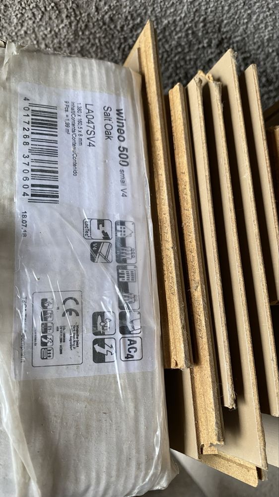 Panele podłogowe wineo 500 Salt Oak small V4, 4m2