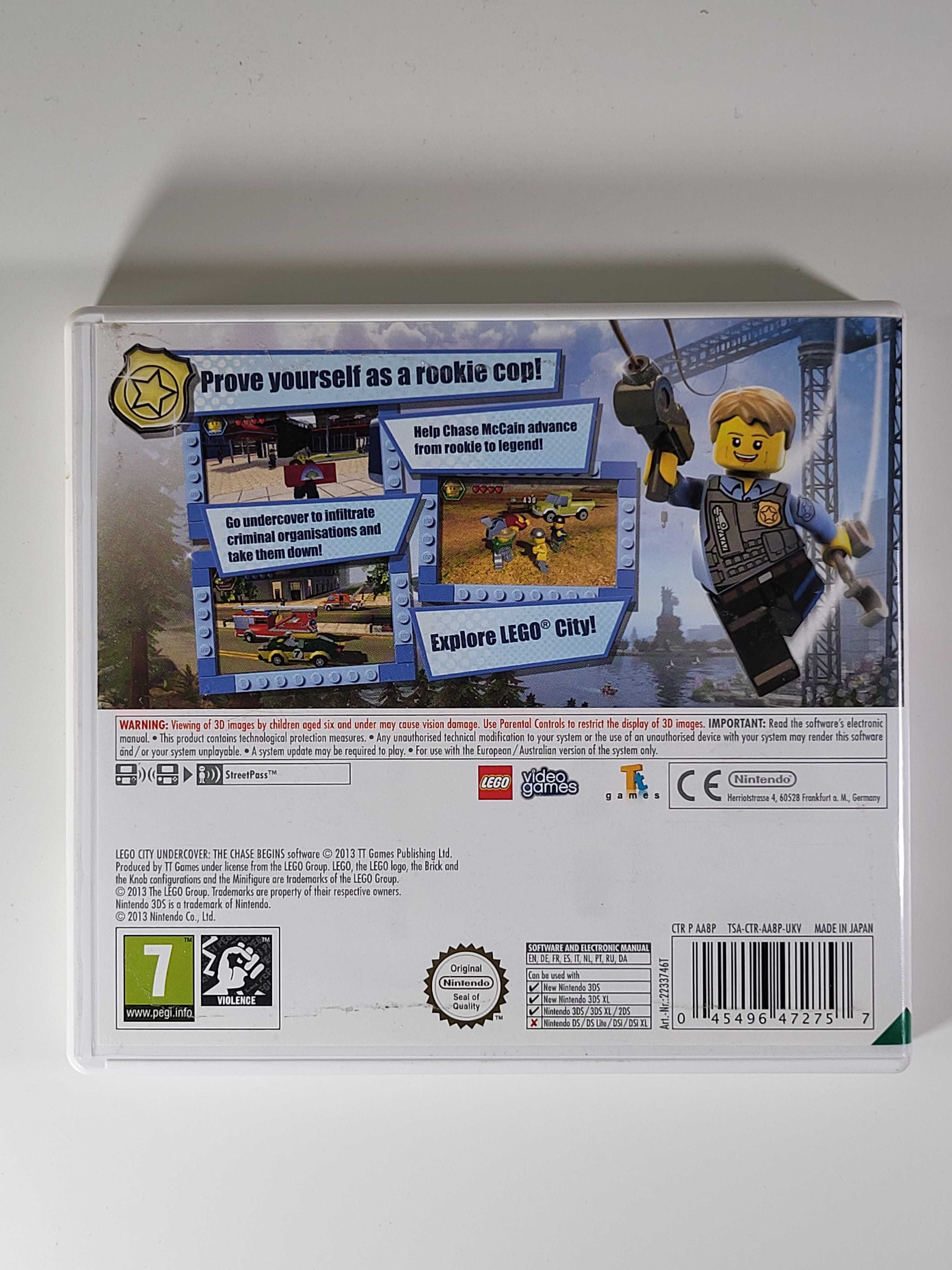 Lego City Undercover:The Chase Begins / Nintendo 3DS / Skup Gier / Wwa