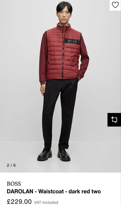 Чоловічий  жилет, безрукавка boss, hugo boss, оригінал