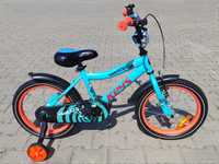 Rower dziecięcy 16 cali keys wasper BMX niebieski