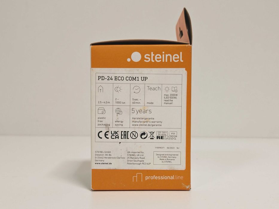 Czujnik obecności i zmierzchu Steinel PD-24 ECO COM1 UP Stan fabryczny