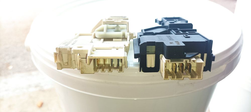 Electrolux Zanussi Aeg тен, замок люка, пресостат реле рівня води, тер