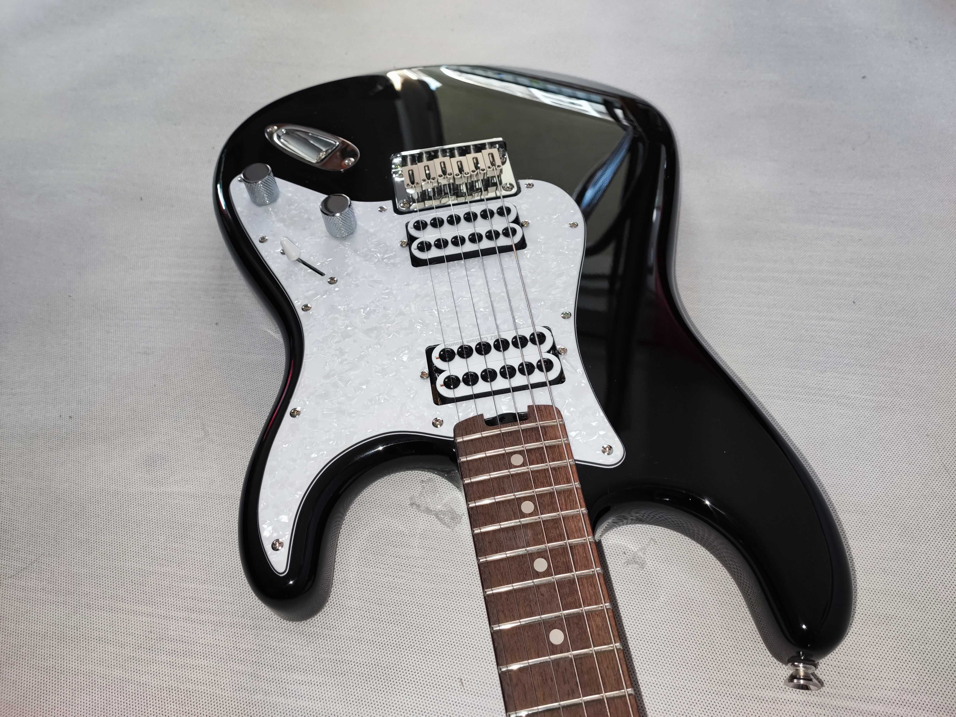 HARLEY BENTON ST-MODERN HH BK gitara stratocaster ustawiona lutniczo
