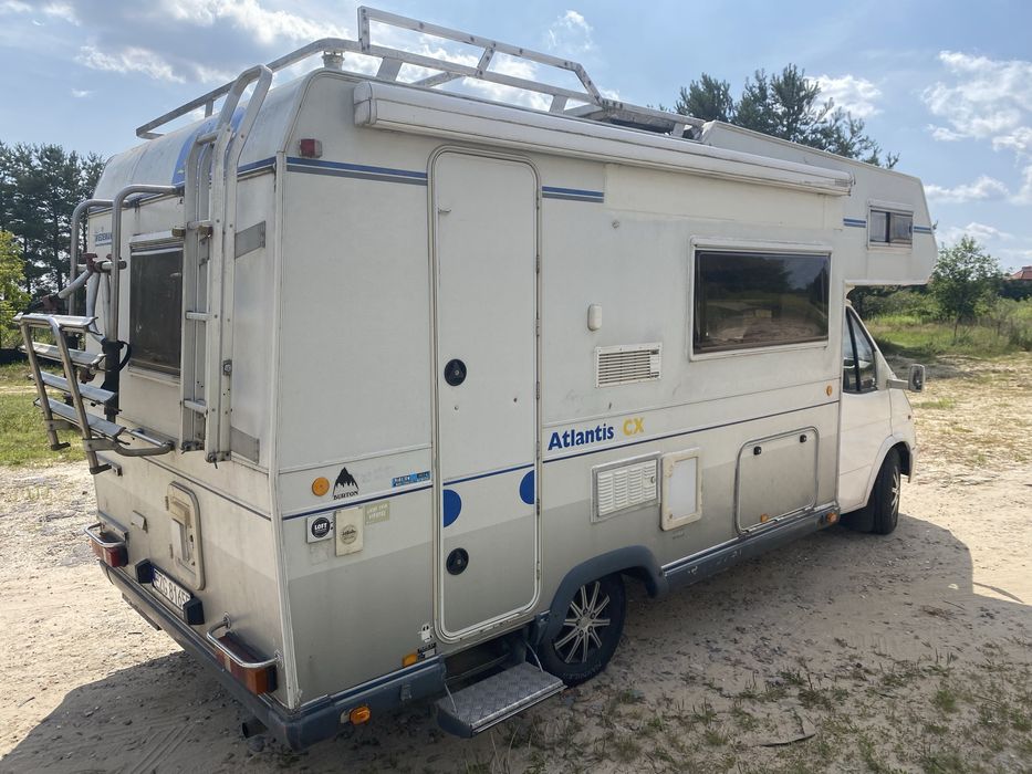 Camper Kamper Ford 2.5 diesel Markiza Solary Osobny Prysznic 4 osoby