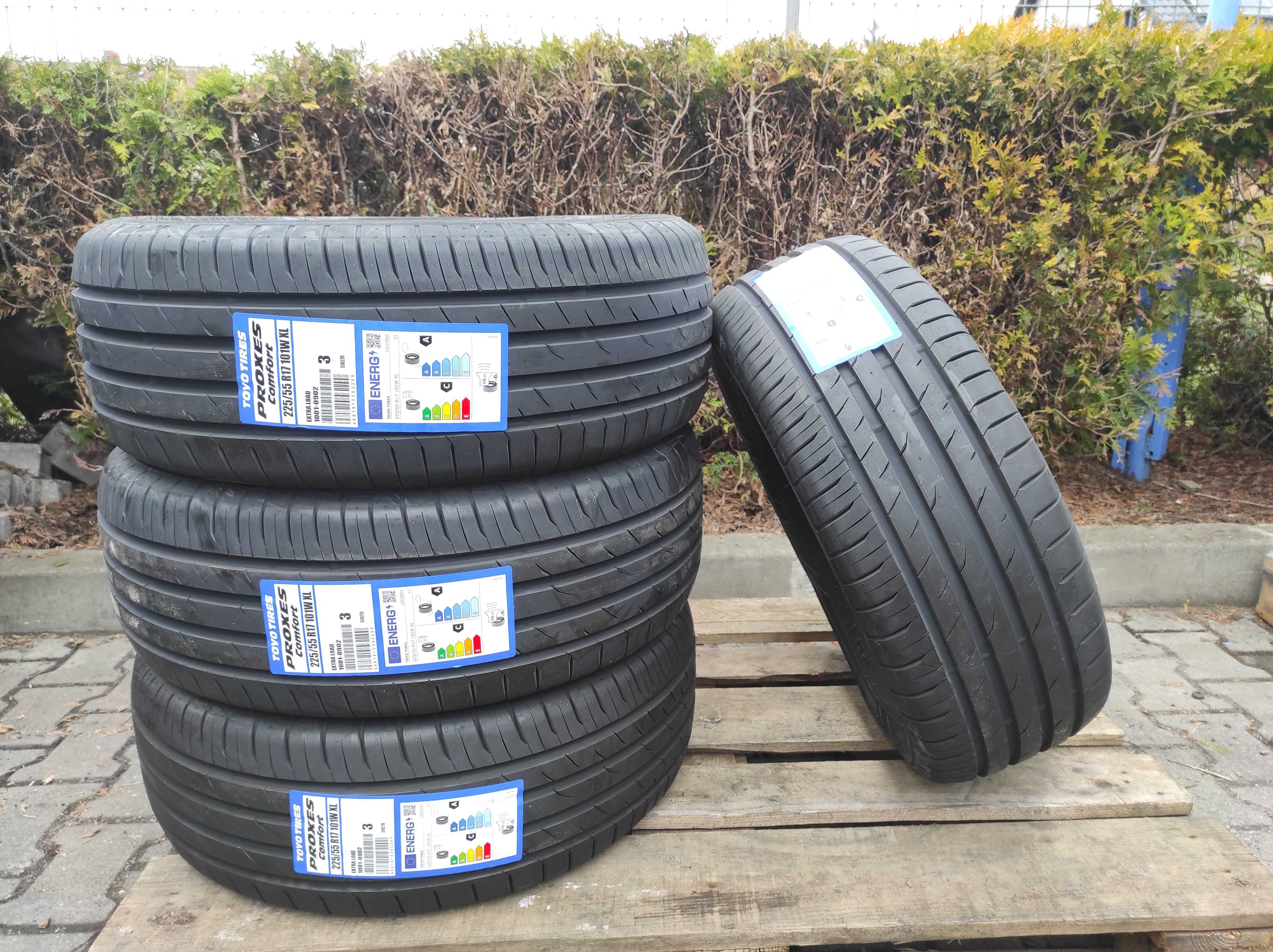 NOWE opony letnie 4x 225/55 R17 Toyo Proxes Sport 2023 WYSYŁKA