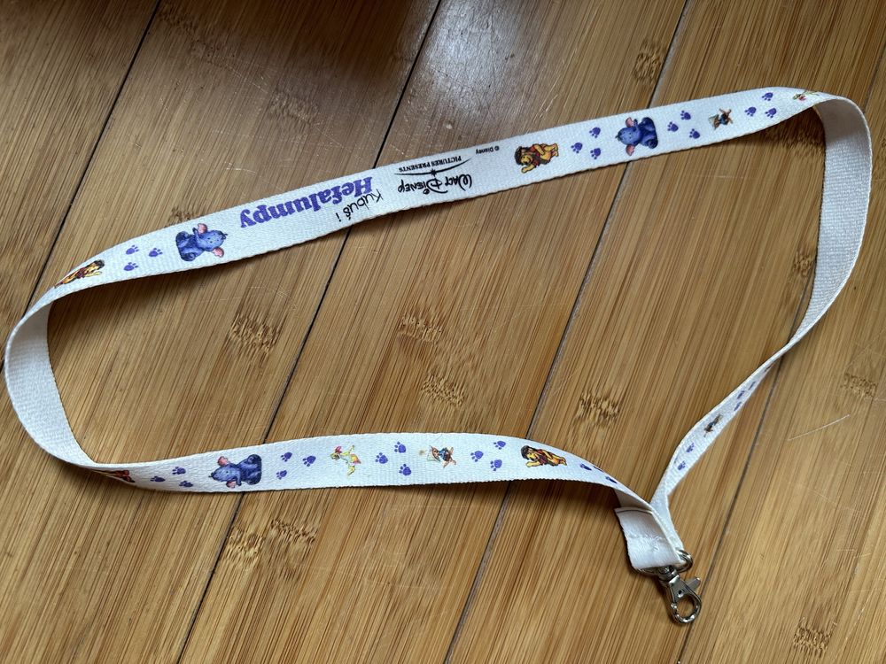 Smycz zawieszka Disney Kubuś Puchatek i Hefalumpy