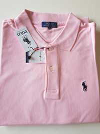 Polo de homem rosa