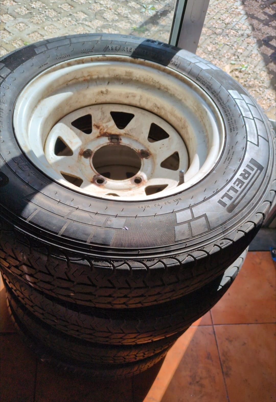 Vendo  4 Jantes Mangels 15" UMM