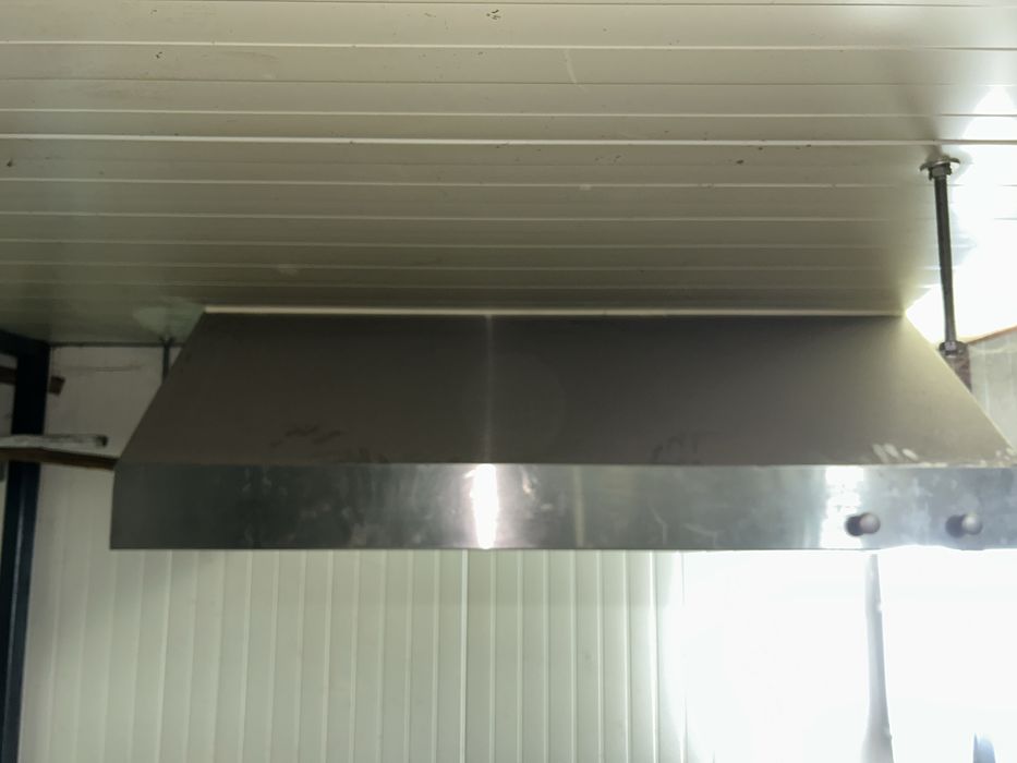 Okap gastronomiczny 130x70x42 turbina ssąca