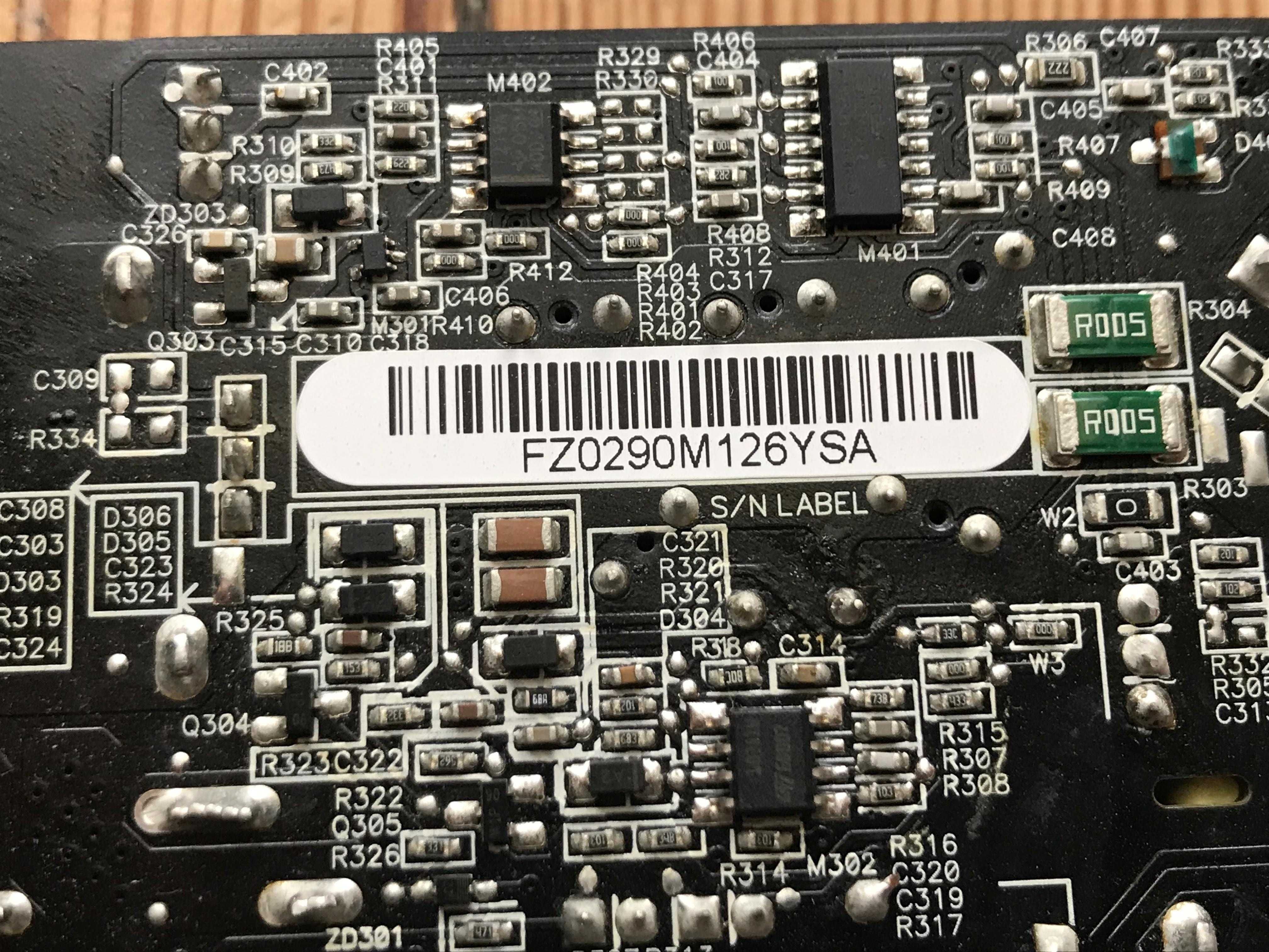 Блок питания IMac 21 A1311 2009 - 2011 661-5299 614-0444 ADP-200DFB